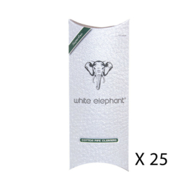 Expositor Limpiapipas de algodón White Elephant 100 Uds