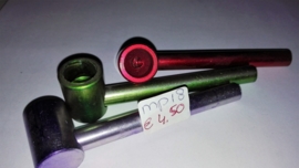 Metal Smokers Pipe 9cm forskellige farver