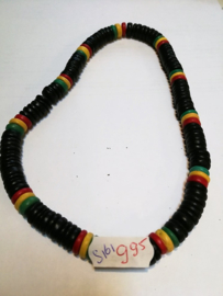 mooie dikke rasta kralenketting