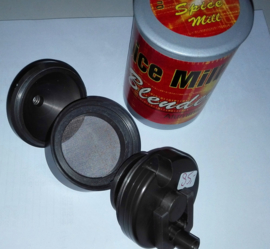 snu47 Hard anodized metal coke grinder metal screen