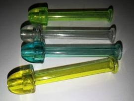 snu16, plastic snuff tube 6.5 cm, snorter