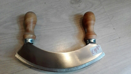 snu54. faca de corte de duas lâminas 17 cm