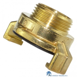 GEKA BRASS COUPLING 3/4 "- 30MM MALE THREAD