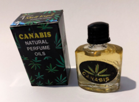 L'huile de cannabis de parfum