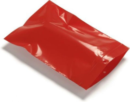 Zipper Bags Rood (25x25x0,06) 100stuks