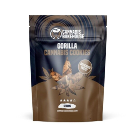 Tasche mit Gorilla Canabis -Keksen