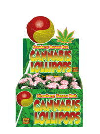 Cannabis Lollipops Erdbeer-Haze