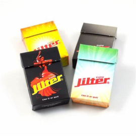 Filtre à cigarettes JILTER pour embouts en verre