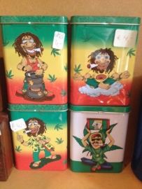 Bob Marley cigaret tin / stash / Big Bud