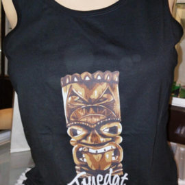 Tanktop T-Shirt, Tiki Masker