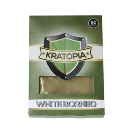 Kratom de Bornéo blanc 50 grammes
