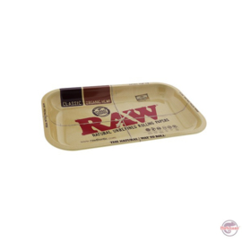 Raw Metal Rolling Tray  17.5CM X 27.5CM