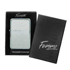 Zapalniczka benzynowa Fummo w srebrnym pudełku