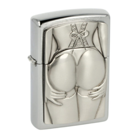 Zippo mais leve - garota de meia