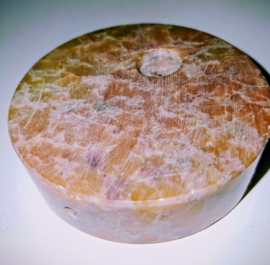 Lindo pendente de cachimbo plano em cerâmica.