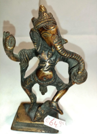 Messing Ganesha Boeddhabeeld 13cm