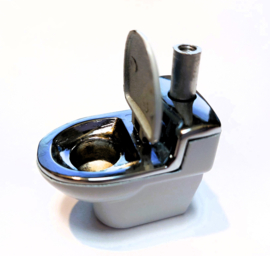 Toilettenrohr aus Zink, 4 cm