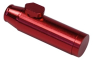 snu32. Bullet Aluminum party snuff 5cm red