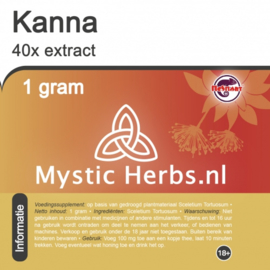 Kanna 40x extrakt 1gram