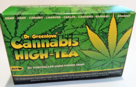 Caja de té de cannabis