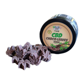 CBD Choco Leaves 10mg – 40 grams