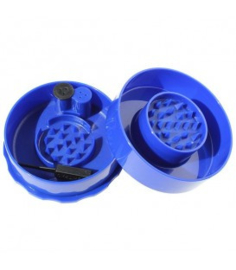 cr70 blue plastic vacuum grinder with 0.07ltr storage