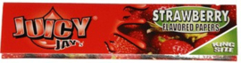 Juicy Jay's Strawberry king size flavor rolling paper