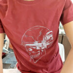 Camiseta Truedat Skull 100% algodón orgánico