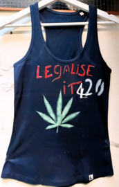4;20 Camiseta sin mangas Legalize It