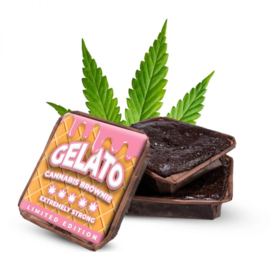 Gelato cannabis brownies