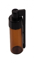 snu28 glasflaska med skruvlock + lock 5,5 cm