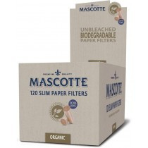 Mascotte Slim Filter Tips Organic 120 Pcs