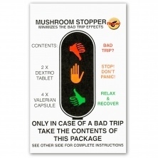 Mushroom Stopper-Bad bujão de viagem