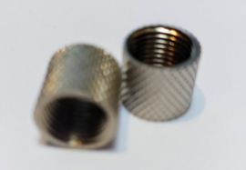 Acoplamento de cilindro de rosca de metal de 1/8 de polegada