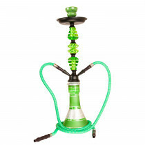 Shisha Green Luxor 55 Cm 2 Hose,