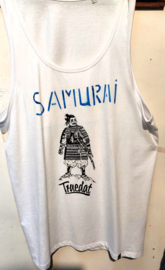 Tanktop-T-Shirt aus 100 % Bio-Baumwolle, Samurai