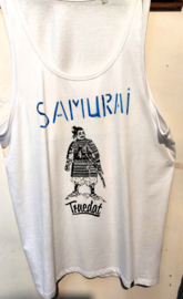 Camiseta regata 100% algodão orgânico, Samurai
