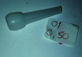 plastikowy ustnik Shisha 4cm