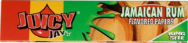 Juicy Jay's Jamaican Rum king size flavor rolling paper