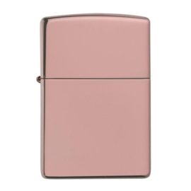 Zippo più leggero - classico oro rosa lucido alto