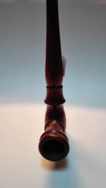 Smuk Brun glat Træ Smokers Pipe 15 cm