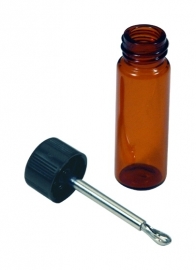 snu29 glasflaska med skruvlock + lock 5 cm, Telepoot