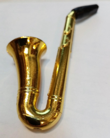 Petit tuyau de trompette en aluminium 10cm