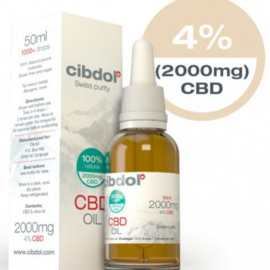 Olio di cannabis CIBDOL 4% CBD OIL (50ML)