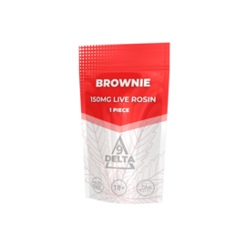 Live Rosin Brownie CBD 150 mg THC 0,2% 1pc