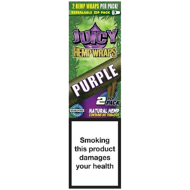 Juicy Jay's Hempwraps VIOLA UVA 2pz