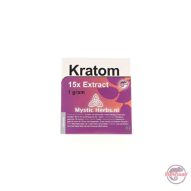 Kratom 15X extrakt 1 gram