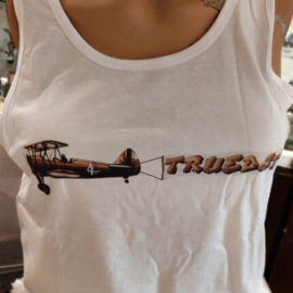 100% Organic Cotton Tank Top T-Shirt, Airplane