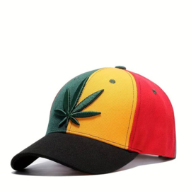 Boné de beisebol Reggae Rasta