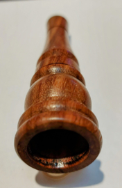 Wunderschönes braunes Räucher-Chillum aus Holz, 10 cm